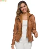 Water and Windproof Leather-Replica Jacket - Image 2