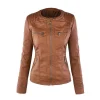 Water and Windproof Leather-Replica Jacket - Image 4